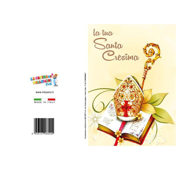 BIGLIETTI CRESIMA PZ 12 COD.8290