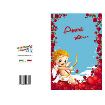 BIGLIETTI I LOVE YOU PZ 12  COD.6035