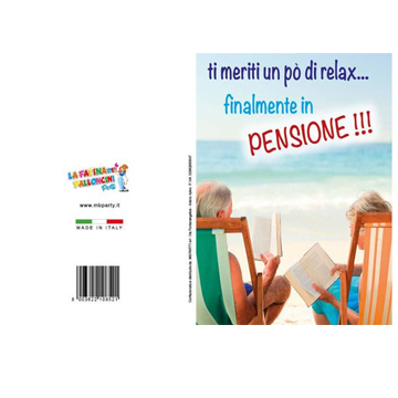 BIGLIETTI PENSIONE PZ 12 COD.8521