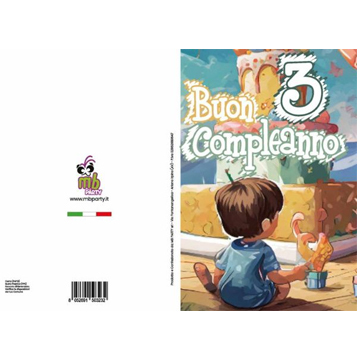 BIGLIETTI COMP.3 ANNI PZ 12 COD.3232