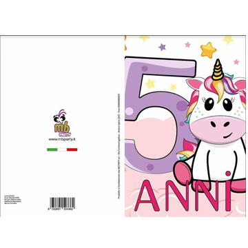BIGLIETTI COMP.5 ANNI PZ 12 COD.3362