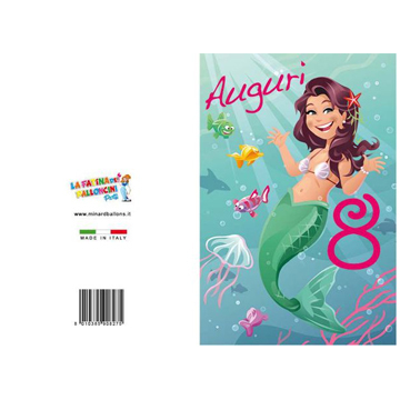 BIGLIETTI COMP.8 ANNI PZ 12 COD.8275