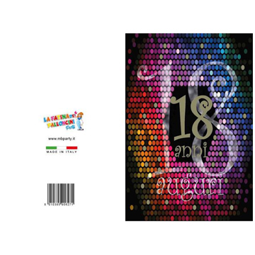 PORTA SOLDI 18 ANNI PZ 12 COD.6271
