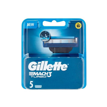 GILLETTE  MACH3  TURBO LAME  DI  RICAMBIO  PER  RASOIO  4PZ