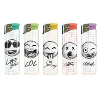 ACCENDINI ELTRONIC emogi   CONF.50PZ