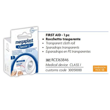 MEGAPLAST   1  ROCCHETTO  TRASPARENTE