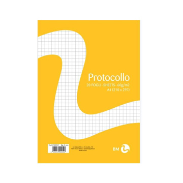 Carta Protocollo Maxi fg 20 Rig 5 mm