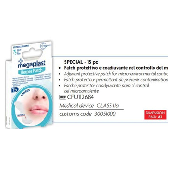 megaplast 15 cerotti herpes