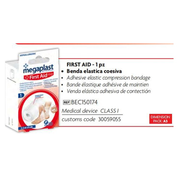 megaplast 1 benda elastica coesiva