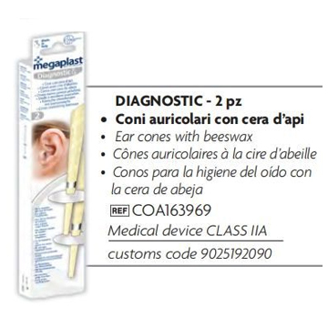 MEGAPLAST 2ML CONI  AURICOL+SALVAGOCCIA