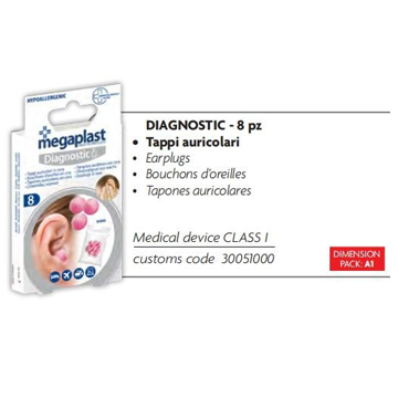 DIAGNOSTICI TAPPI CERA 8pz. in minigrip