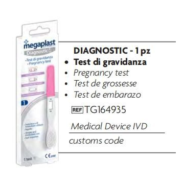 MEGAPLAST 1ML  TEST  DI  GRAVIDANZA