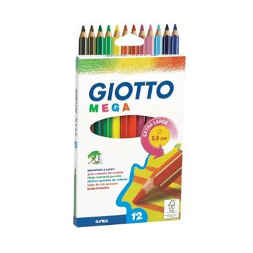 PASTELLI  MEGA  A 12  GIOTTO  225600