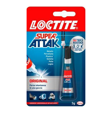 Loctite Super Attak Colla Originale da 3Gr
