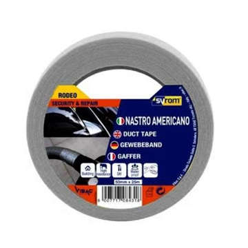 NASTRO  AMERICANO  GRIGIO         50MM*25MT   GRIGIO