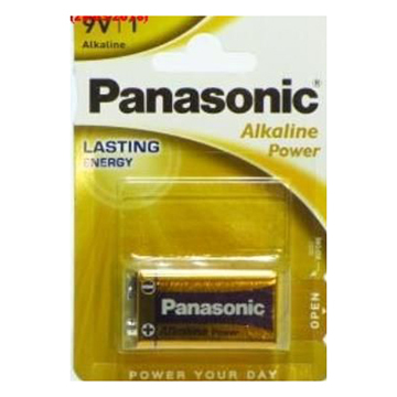 Panasonic Batteria Pila Alcaline 9v Transistor