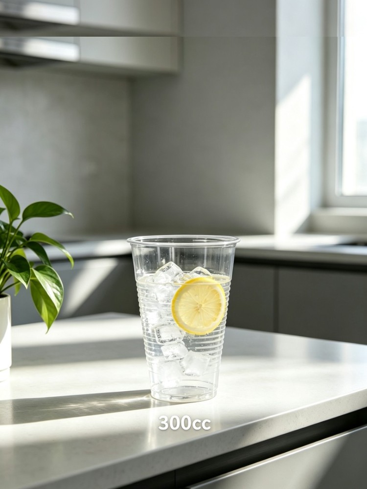 Bicchiere in PLA Biodegradabile Trasparente 300ml  (50 Pezzi)