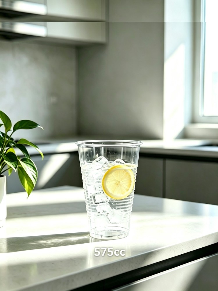 Bicchiere in PLA Biodegradabile Trasparente 575ml  (50 Pezzi)