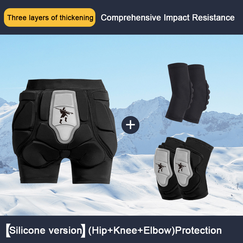 Suit 3D Hip Protection Eva Butt Pads Protective Padded Shorts Crash Pad Impact Gear for Skiing Skating Snowboarding Skateboarding