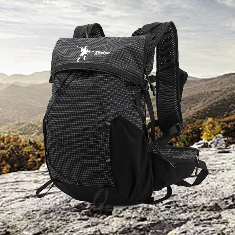 Tankye Hiking Backpack, Waterproof Hiking Daypack with 3L Water Bladder and Rain Cover, Lightweight Travel Camping Backpack for Men Women