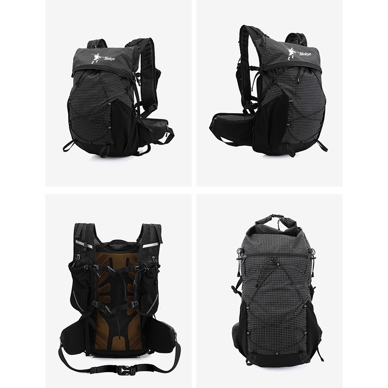 Tankye Hiking Backpack, Waterproof Hiking Daypack with 3L Water Bladder and Rain Cover, Lightweight Travel Camping Backpack for Men Women