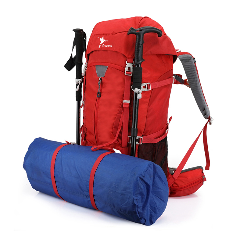 TANKYE Multi-function Hiking Backpacks 50L Camping Backpacking Packs for Men Women Lightweight Outdoor for Mountaineering Traveling