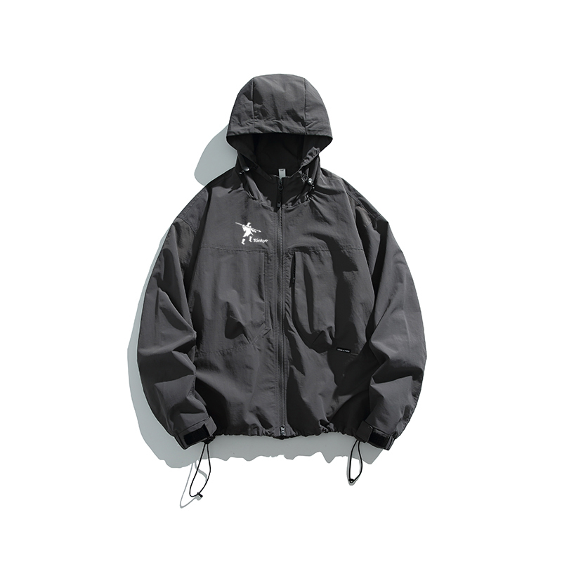 TANKYE Men's and Women's Jacket with hat- Waterproof Breathable Coat for Hiking, Trekking, & Mountaineering