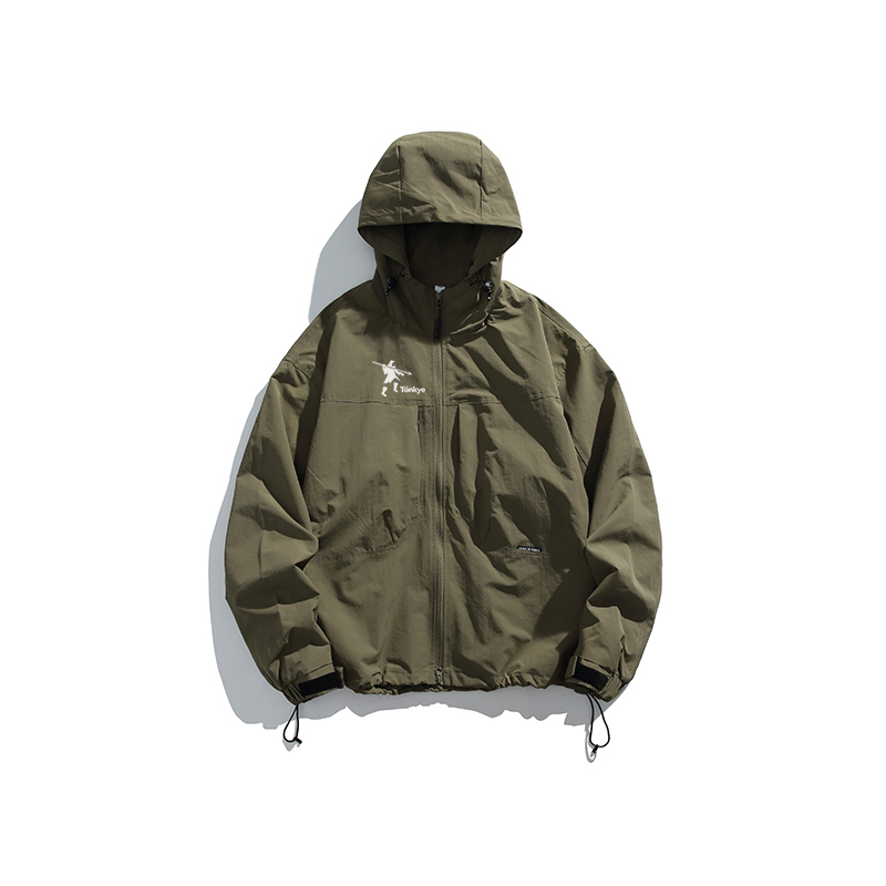 TANKYE Men's and Women's Jacket with hat- Waterproof Breathable Coat for Hiking, Trekking, & Mountaineering