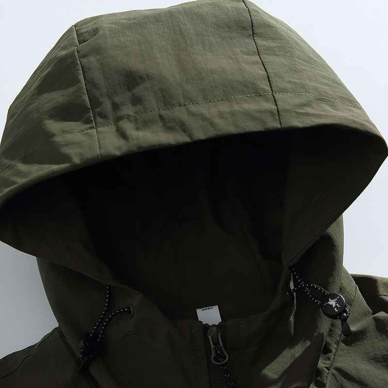 TANKYE Men's and Women's Jacket with hat- Waterproof Breathable Coat for Hiking, Trekking, & Mountaineering