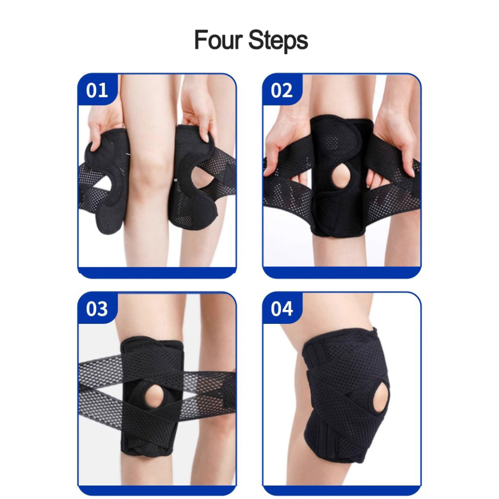 Tankye Knee Pads, Soft Breathable Knee Pads for Men Women Knees Protective,Running Cycling Workout Climbing