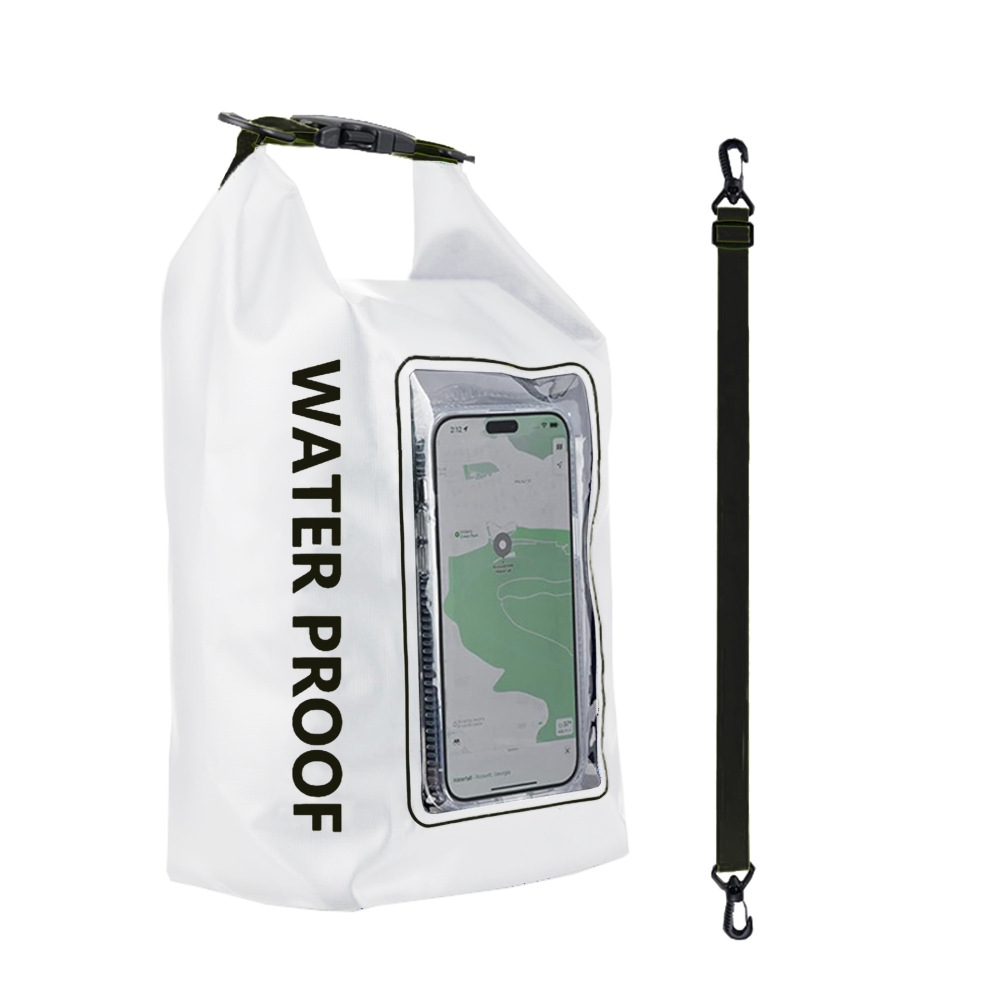 Tankye  Outdoor multifunctional waterproof bucket bag 5L waterproof bag swimming diagonal cross bag PVC mobile phone waterproof bag