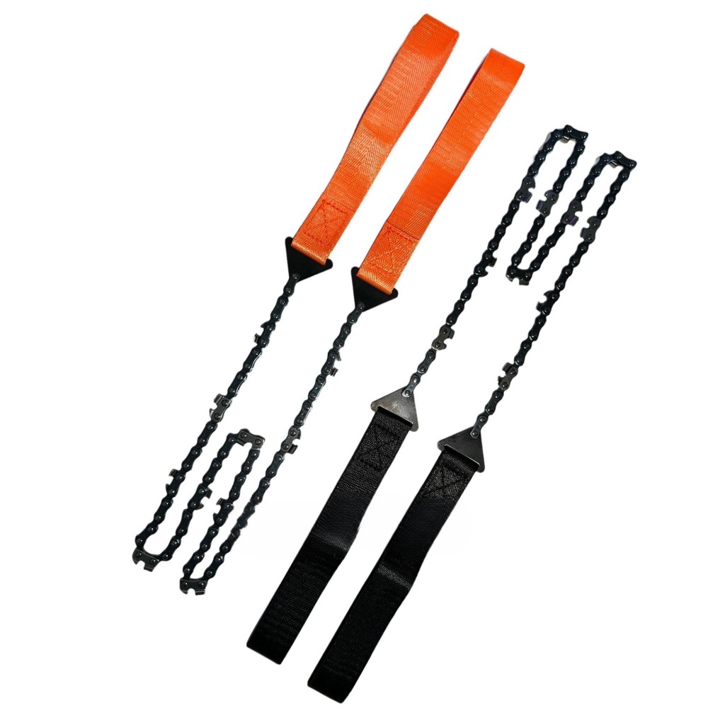 TANKYE 24" Pocket Chain Saw | 11/33 Teeth Portable Survival Tool for Camping Logging