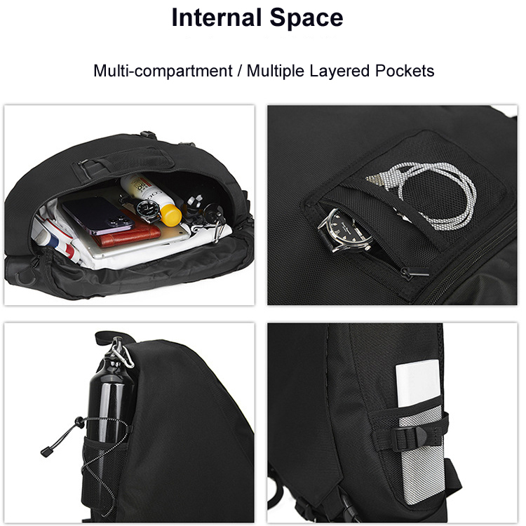Tankye Crossbody Bag Trendy Brand Outdoor Mountaineering Waterproof Cycling Bag Commuter Men's Postman Bag Composite Single Shoulder Backpack Men