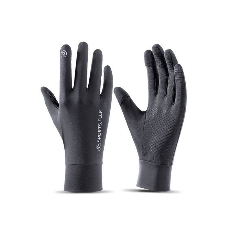 Tankye Men's Summer Sun Protection Gloves, Outdoor UV Protection New Style, Fingerless & Full Finger Optional, Quick-Dry Breathable Cycling Gloves for Men
