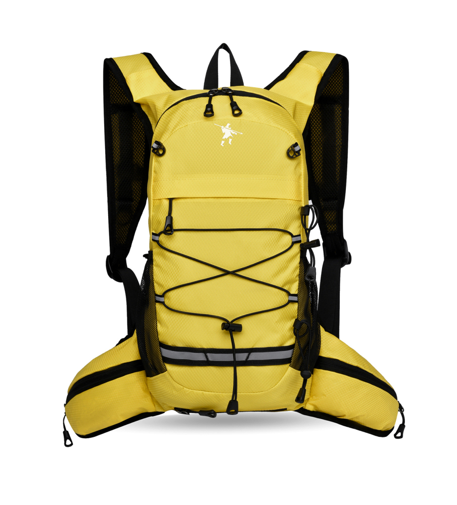 Tankye Lightweight, Breathable & Water-Resistant Trail Backpack | Side Storage for Trekking Poles with Reflective Safety Strip, Ideal for Cross-Country Running & Short Hiking Trips