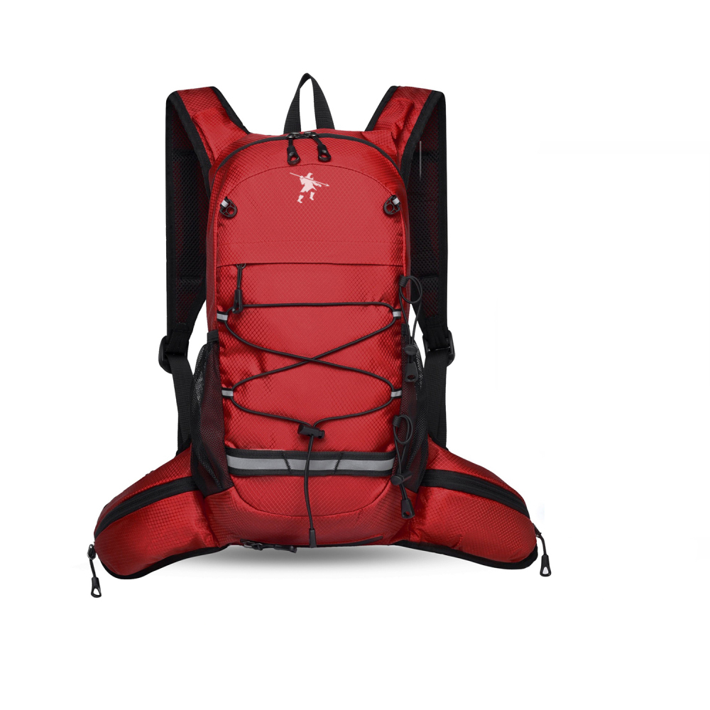 Tankye Lightweight, Breathable & Water-Resistant Trail Backpack | Side Storage for Trekking Poles with Reflective Safety Strip, Ideal for Cross-Country Running & Short Hiking Trips