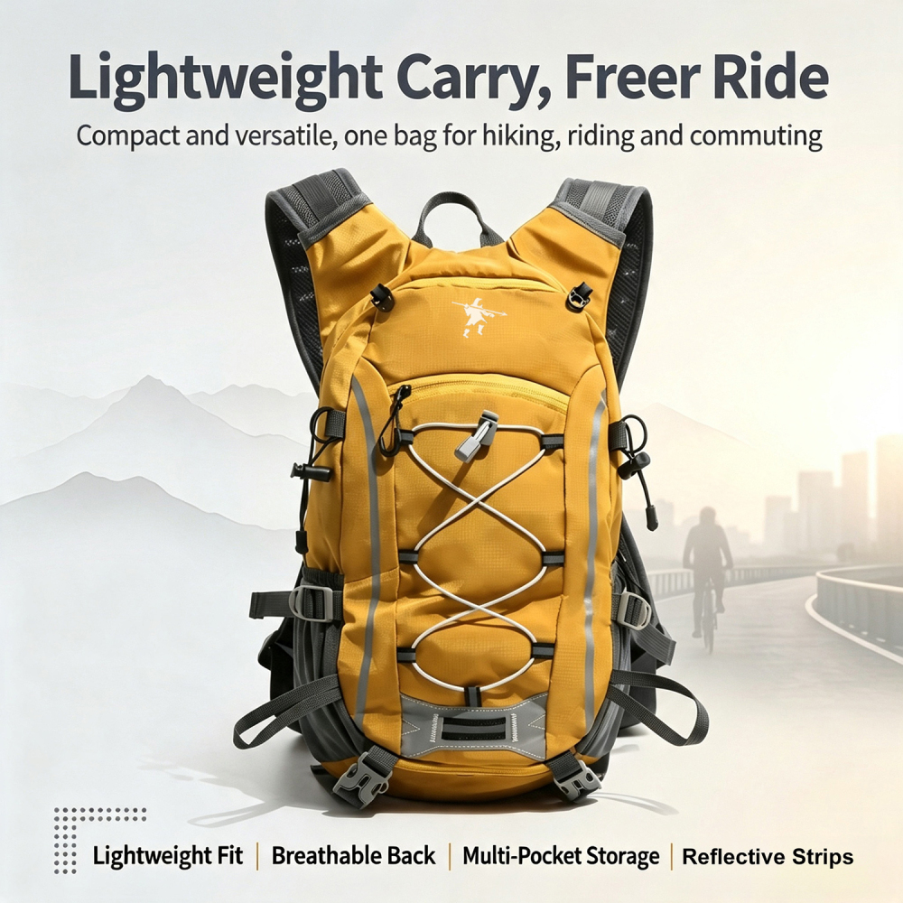 Tankye Professional Outdoor Hiking Backpack for Women, Breathable Pressure-Relief Lightweight Water-Resistant Daypack, Ideal for Travel, Cycling & Sports