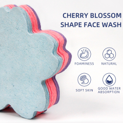 Compressed facial sponge