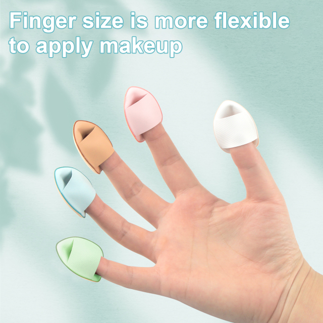 Thumb powder puff