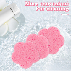 Compressed facial sponge