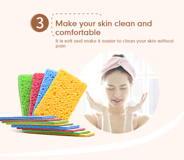 Compressed dishwashing sponge