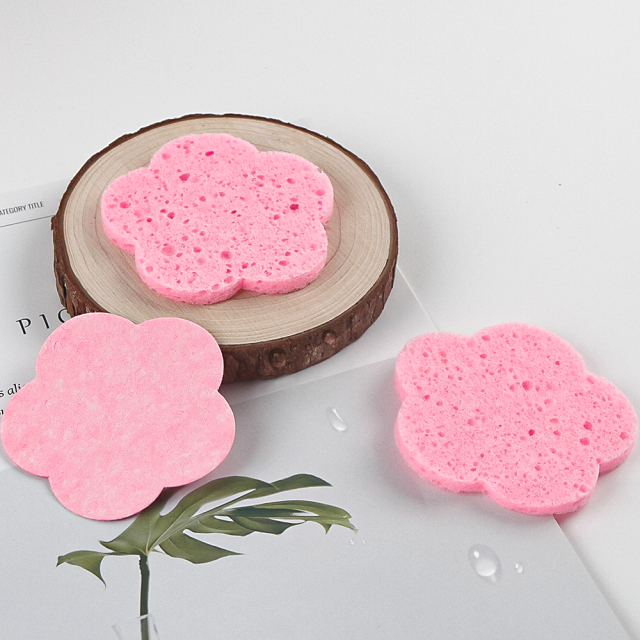 Compressed facial sponge