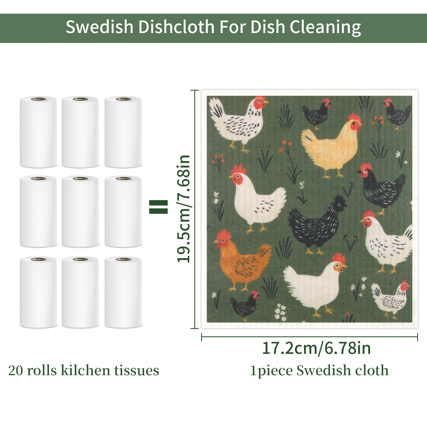Cellulose Sponge Colth