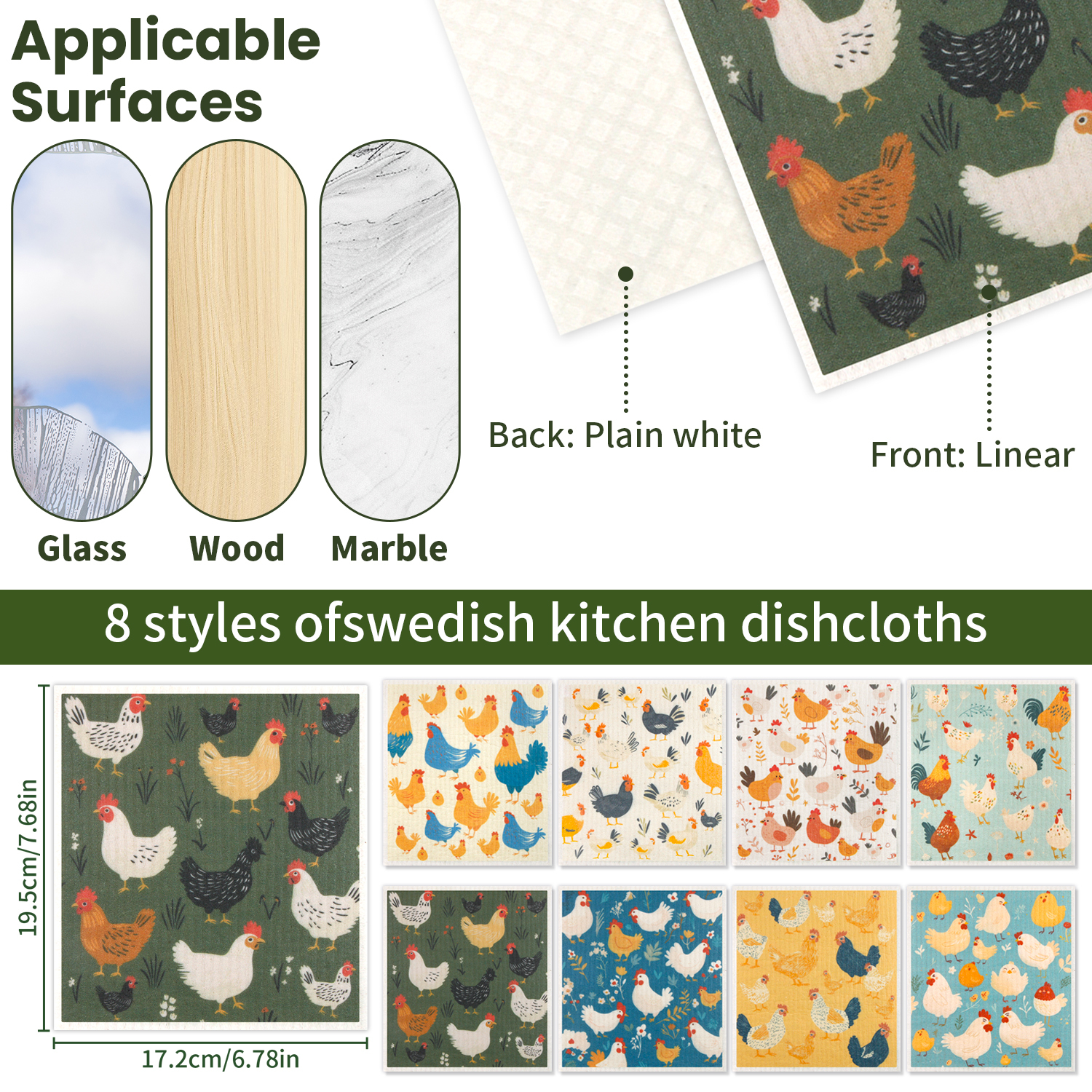 Cellulose Sponge Colth
