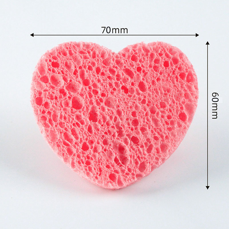 Compressed facial sponge