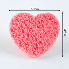 Compressed facial sponge