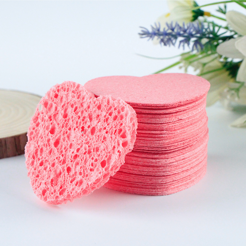 Compressed facial sponge