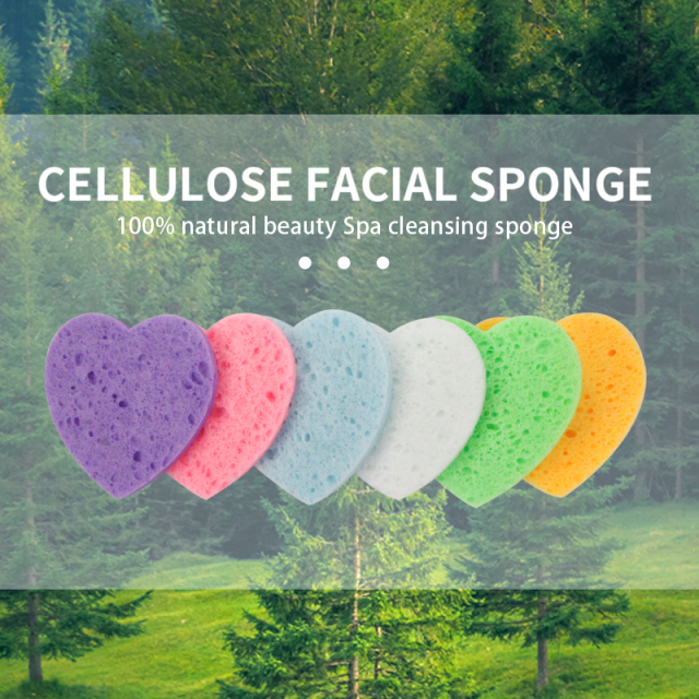 Compressed facial sponge
