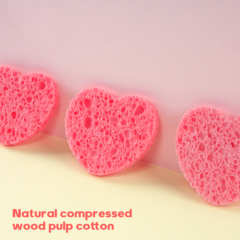 Compressed facial sponge
