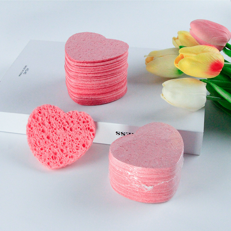 Compressed facial sponge